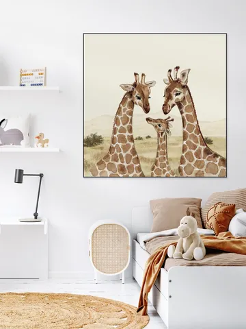 Giraffenfamilie