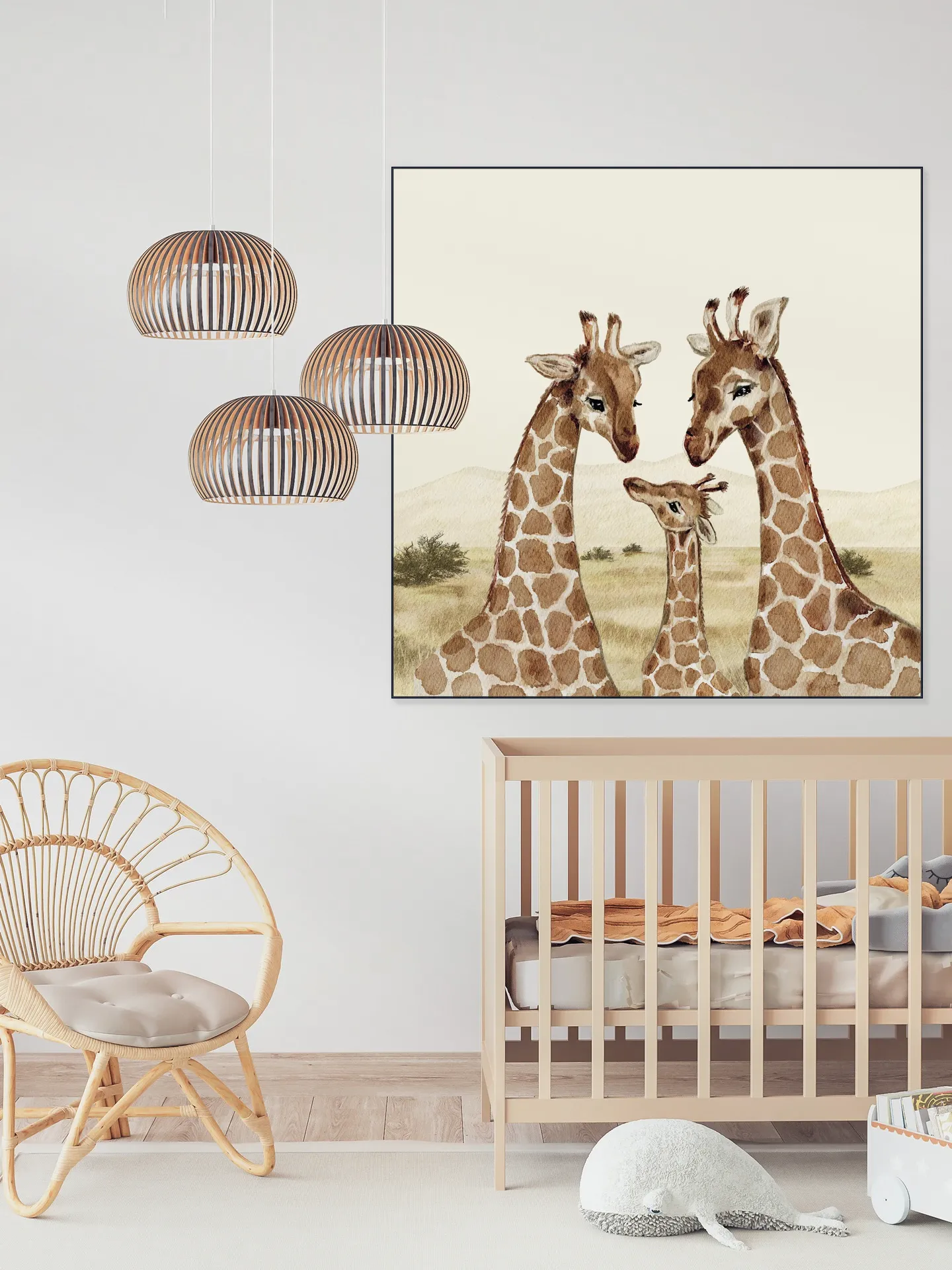 Giraffenfamilie