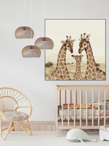 Giraffenfamilie
