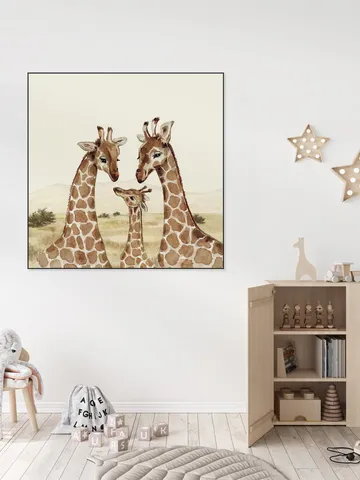 Giraffenfamilie