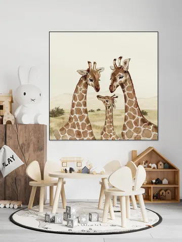 Giraffenfamilie