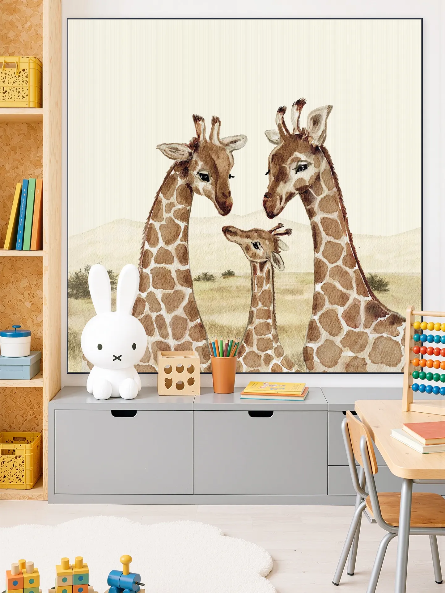 Giraffenfamilie