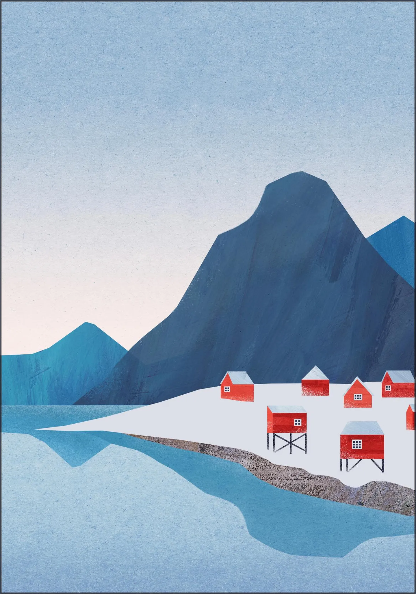 Red Houses - Lofoten