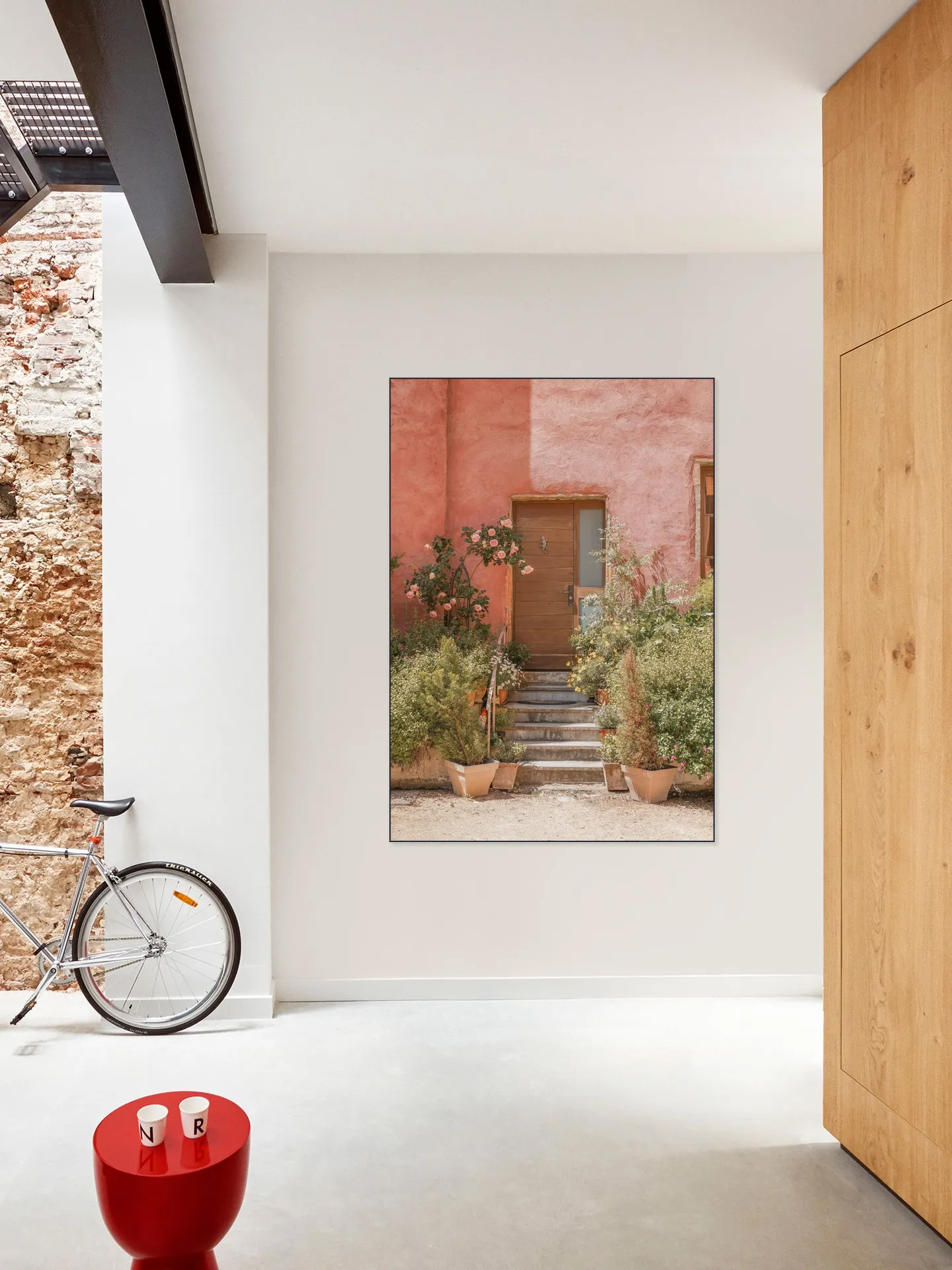 Pink House in France