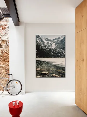 Winter Mountain Lake