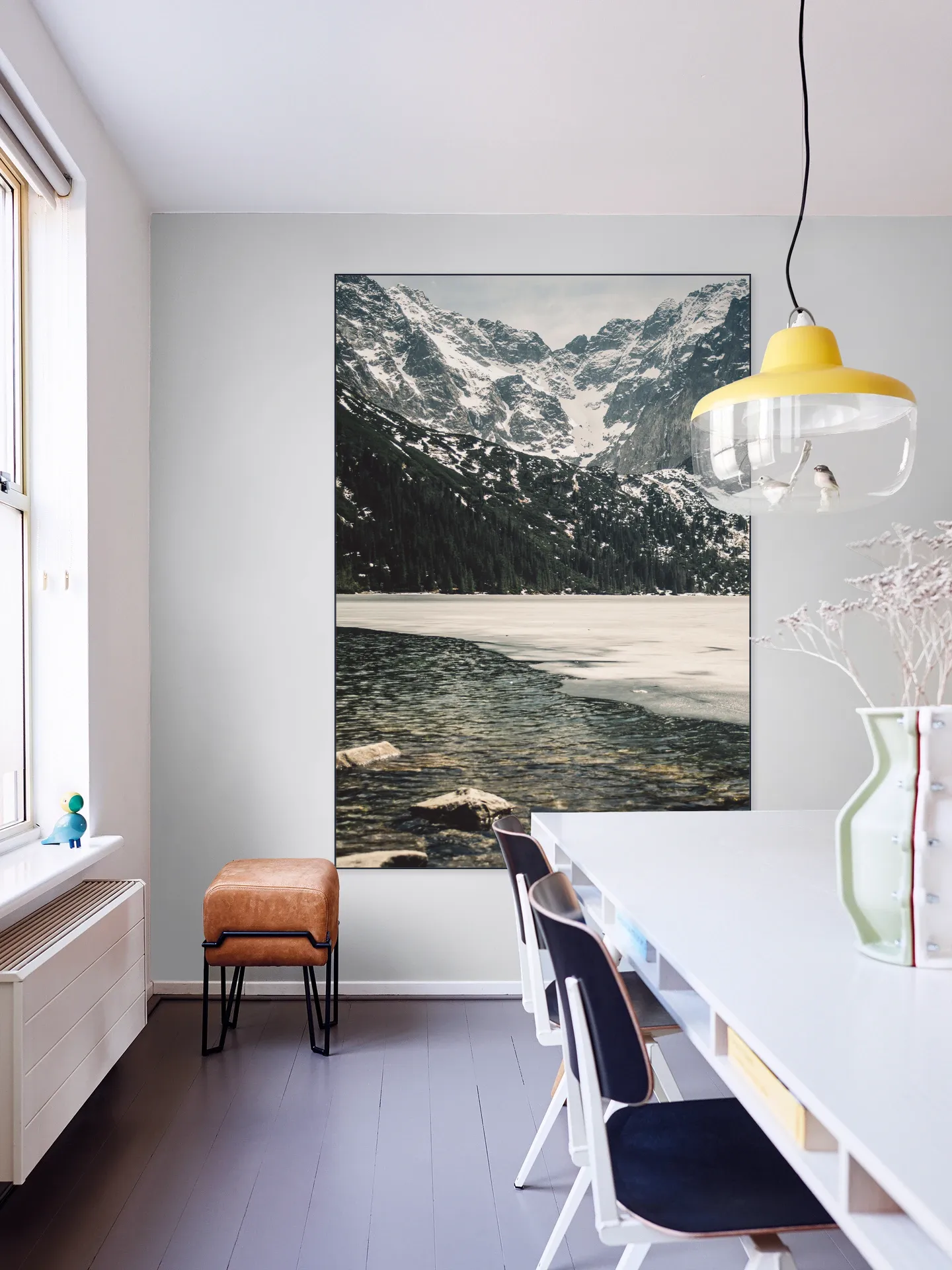 Winter Mountain Lake