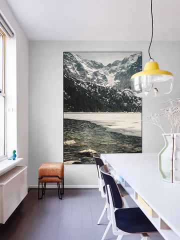 Winter Mountain Lake