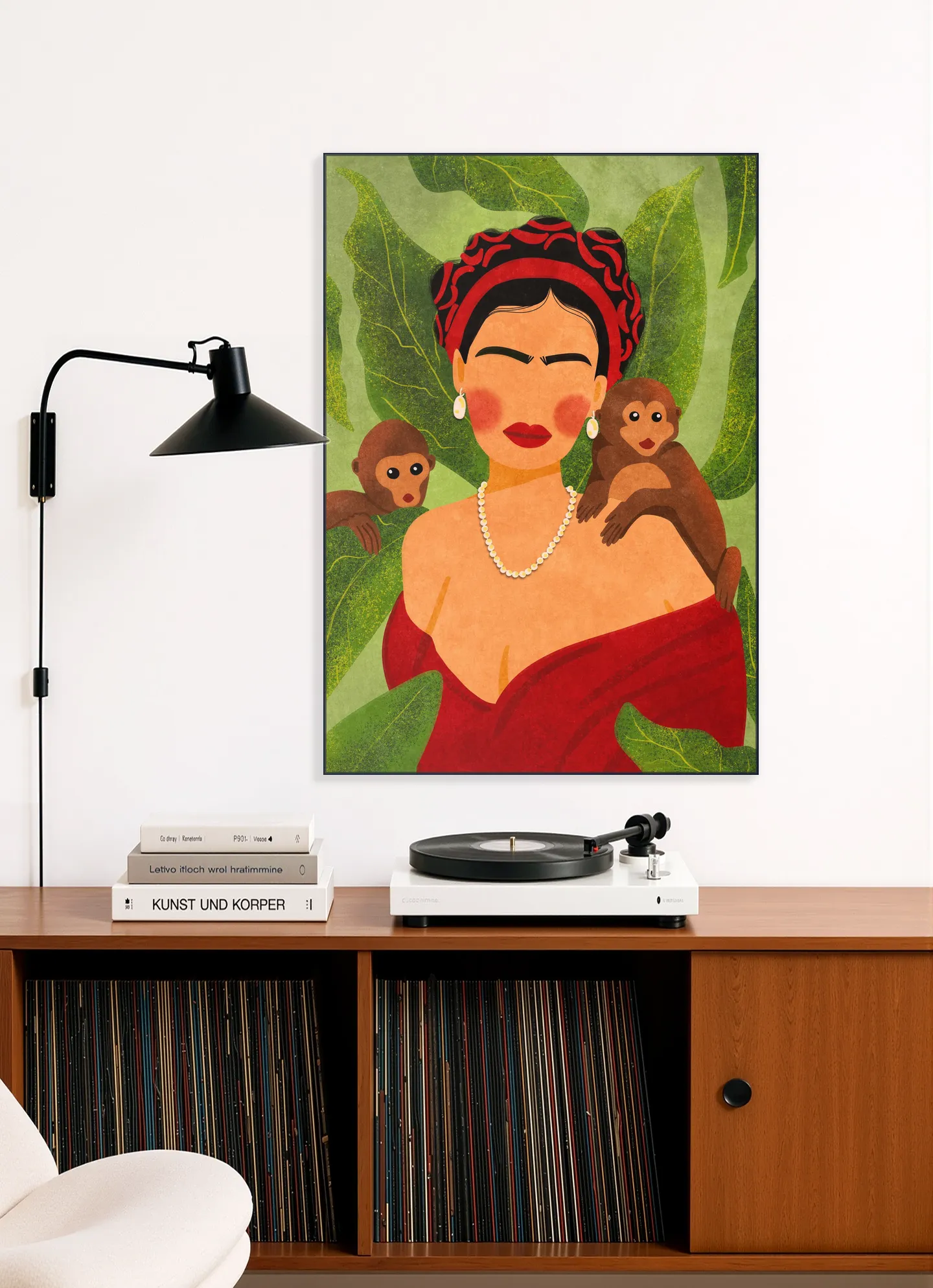 Frida and Monkeys