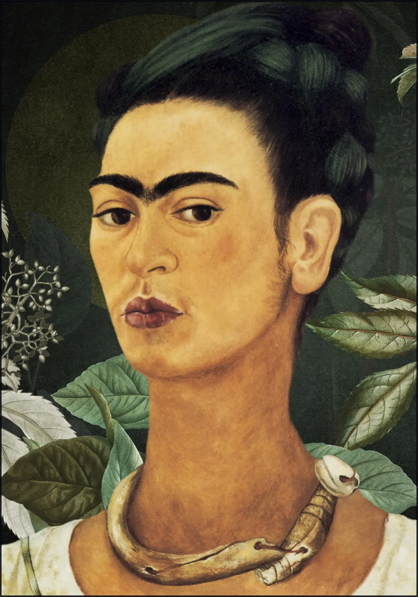 Frida in Golden Green