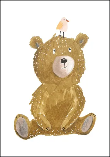 Friends Bear & Bird