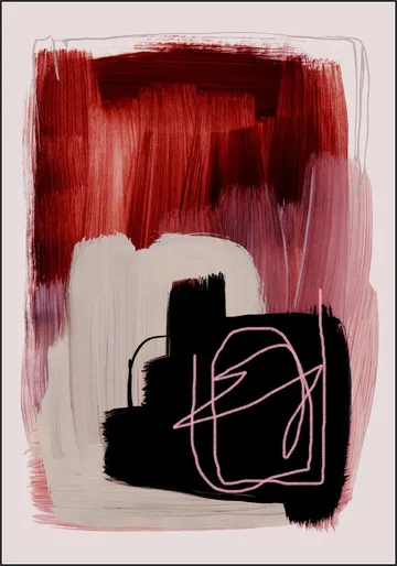 Abstract Brush Strokes 132