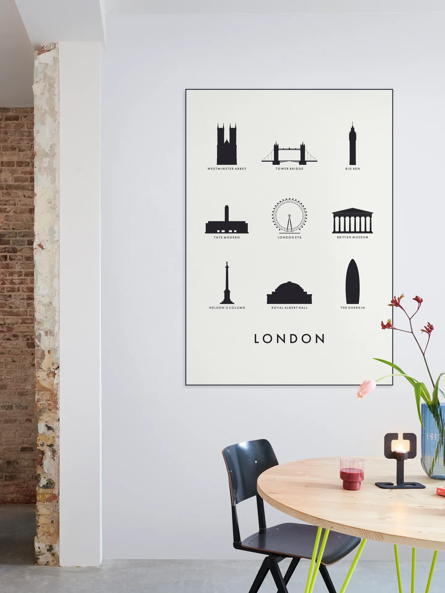 London Architecture white