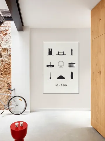 London Architecture white