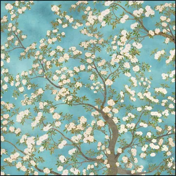 Chinoiserie Floral Blossom Garden