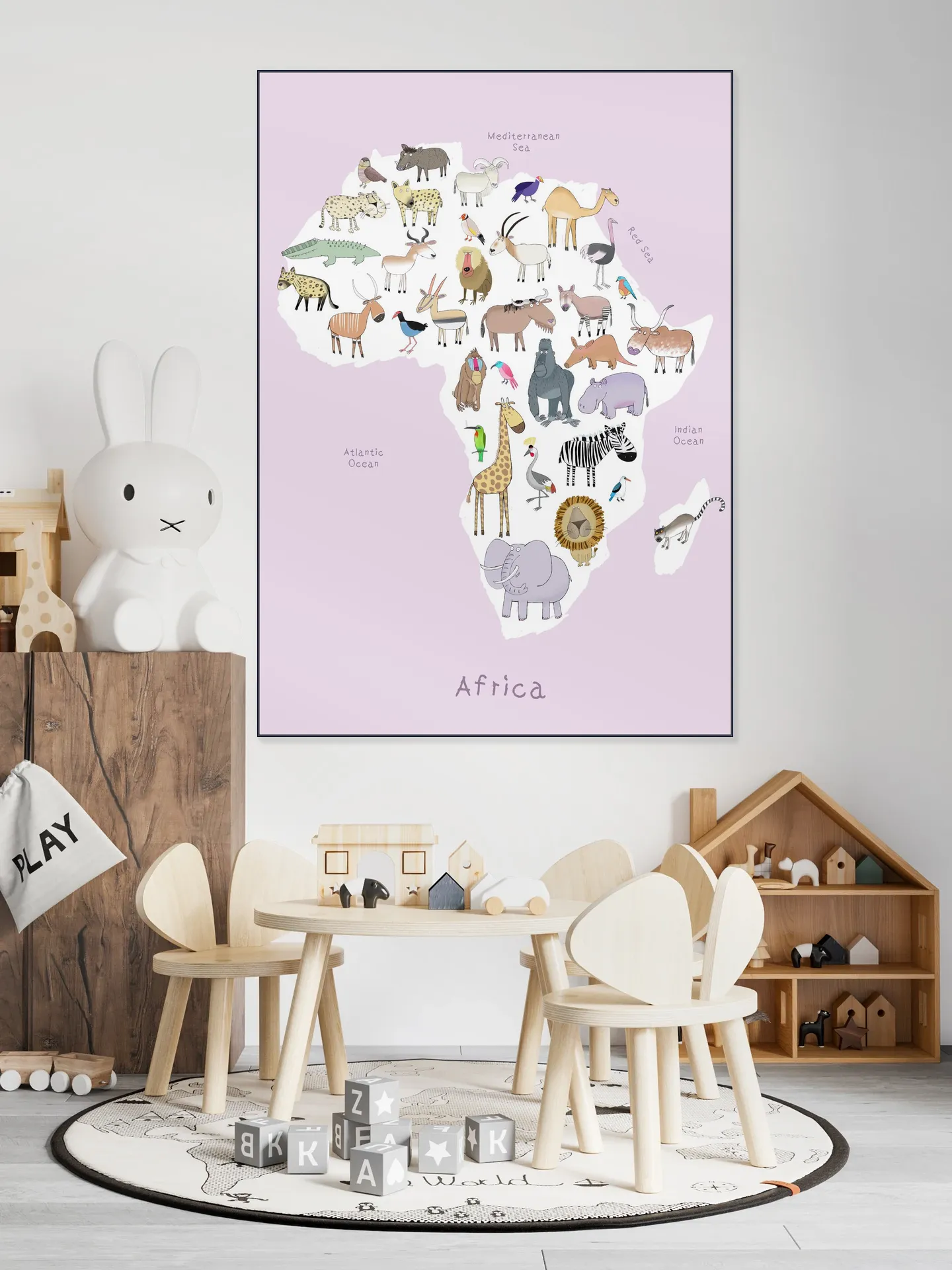 Africa - Pink