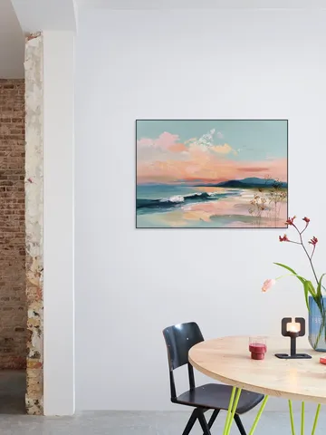 Soft Pastel Ocean Morning