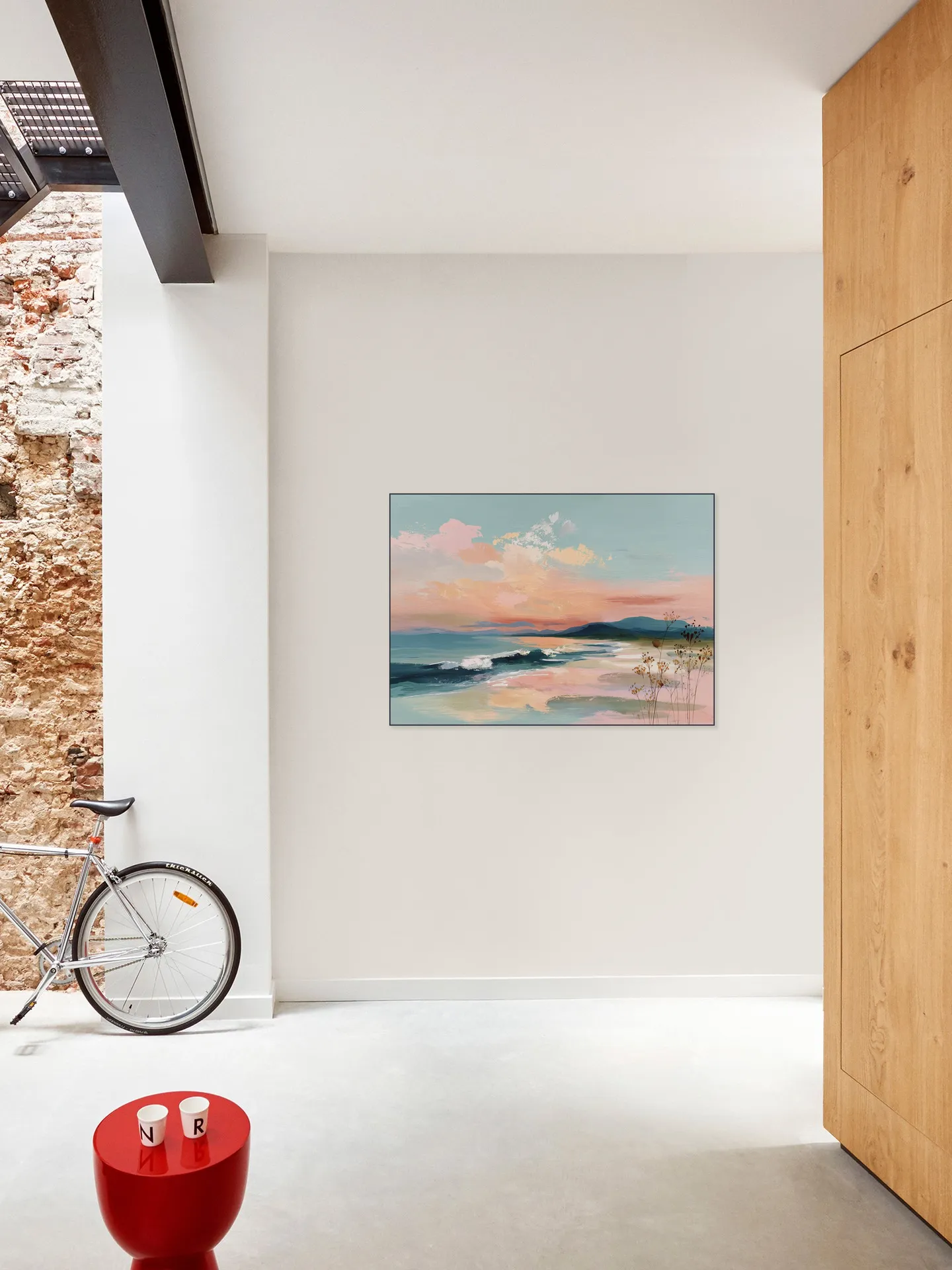 Soft Pastel Ocean Morning