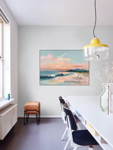 Soft Pastel Ocean Morning