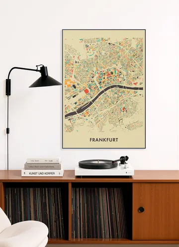 Frankfurt Mosaic Map