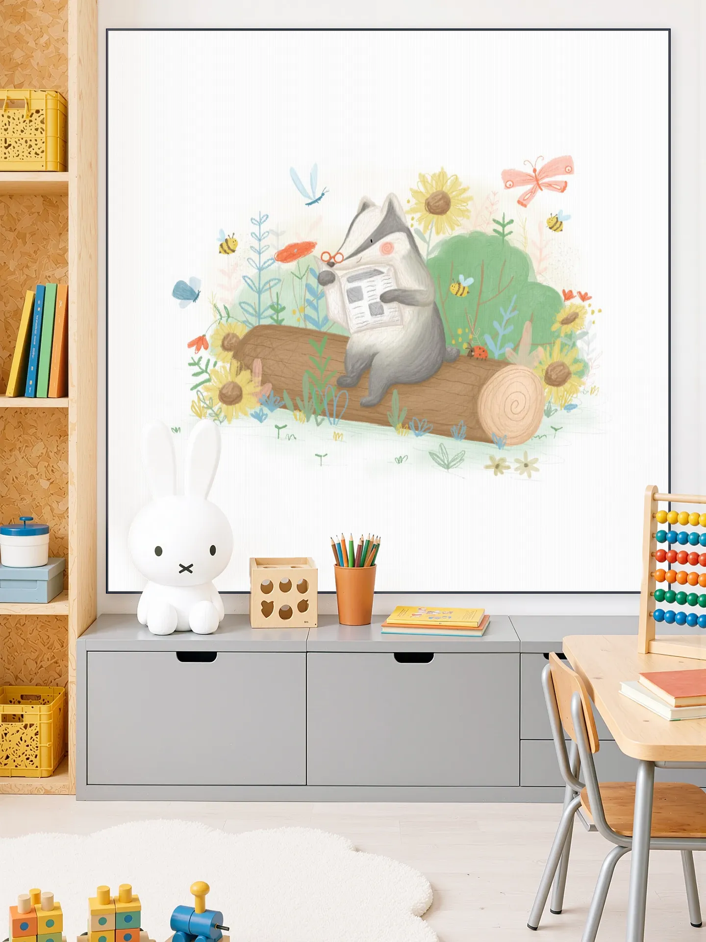 Reading Among The Flowers