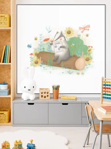 Reading Among The Flowers