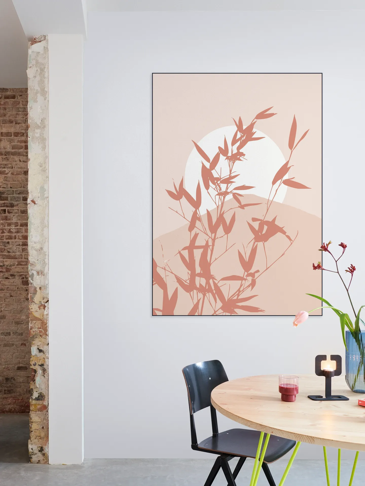 Bamboo Silhouette Sunrise