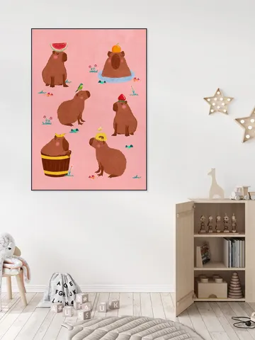 Capybara Collage