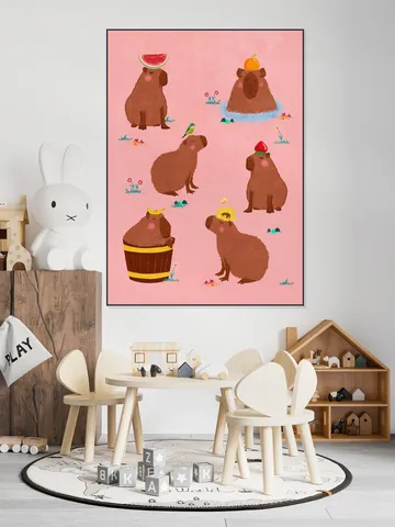 Capybara Collage