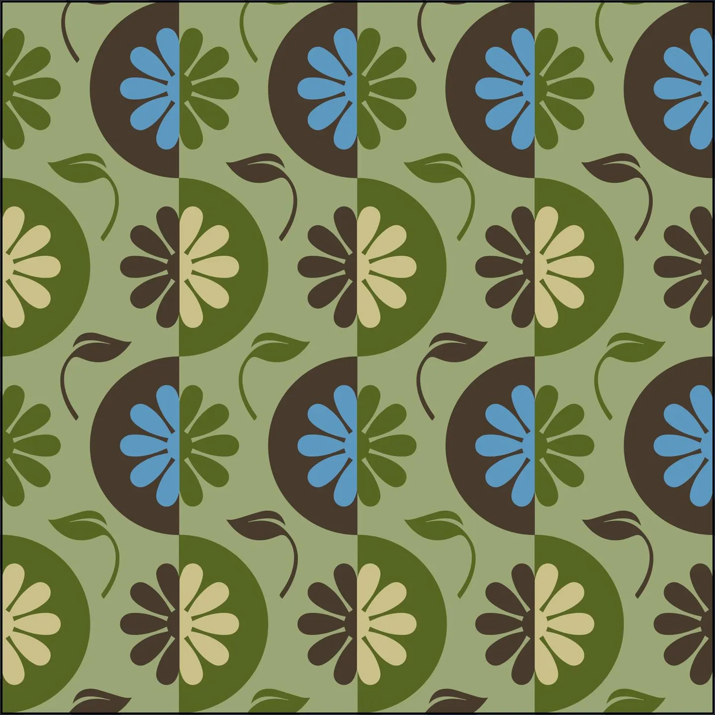Floral DNA Pattern 5