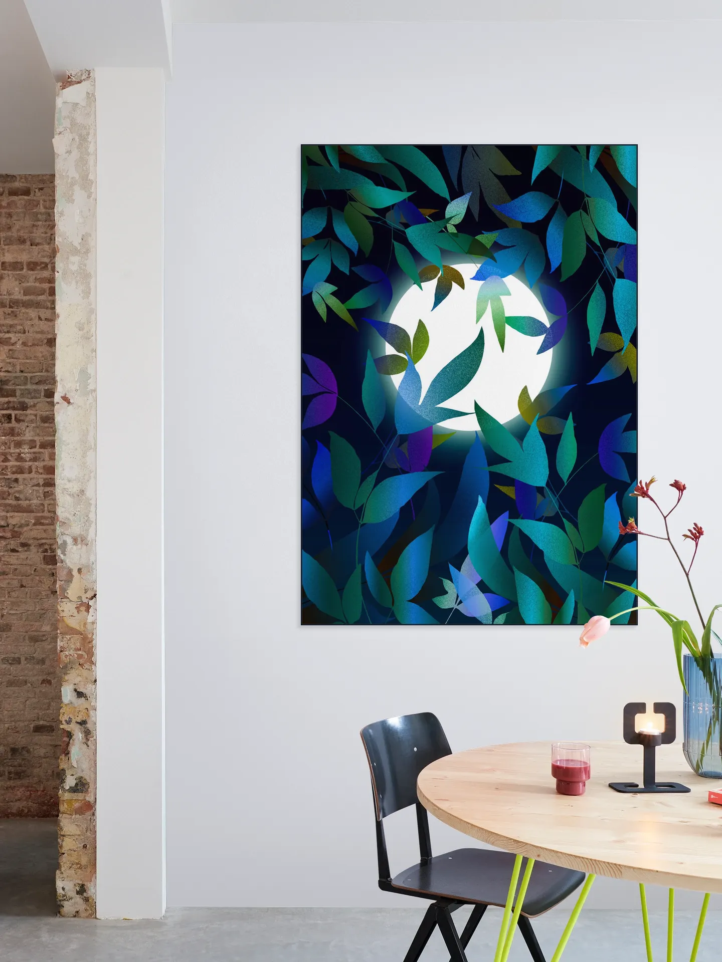 Moonlight In Teal