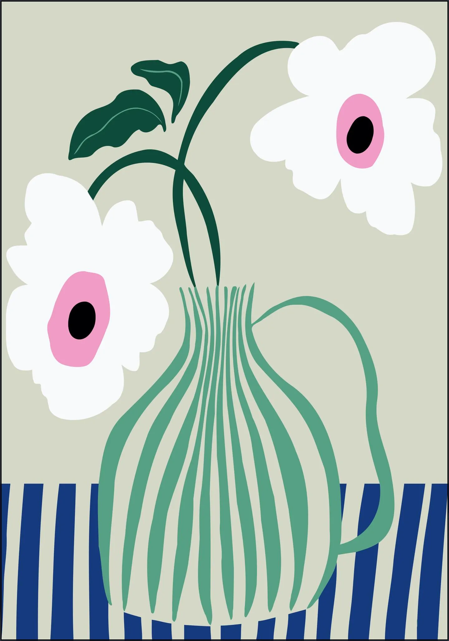 Floral Pottery Delight