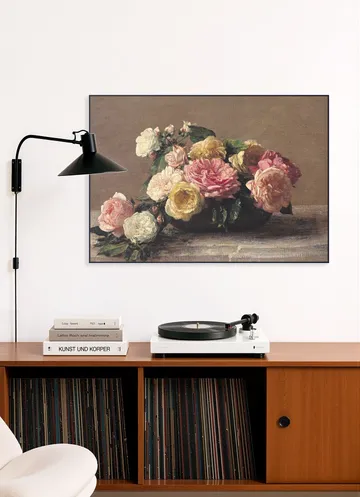 Roses in a Dish