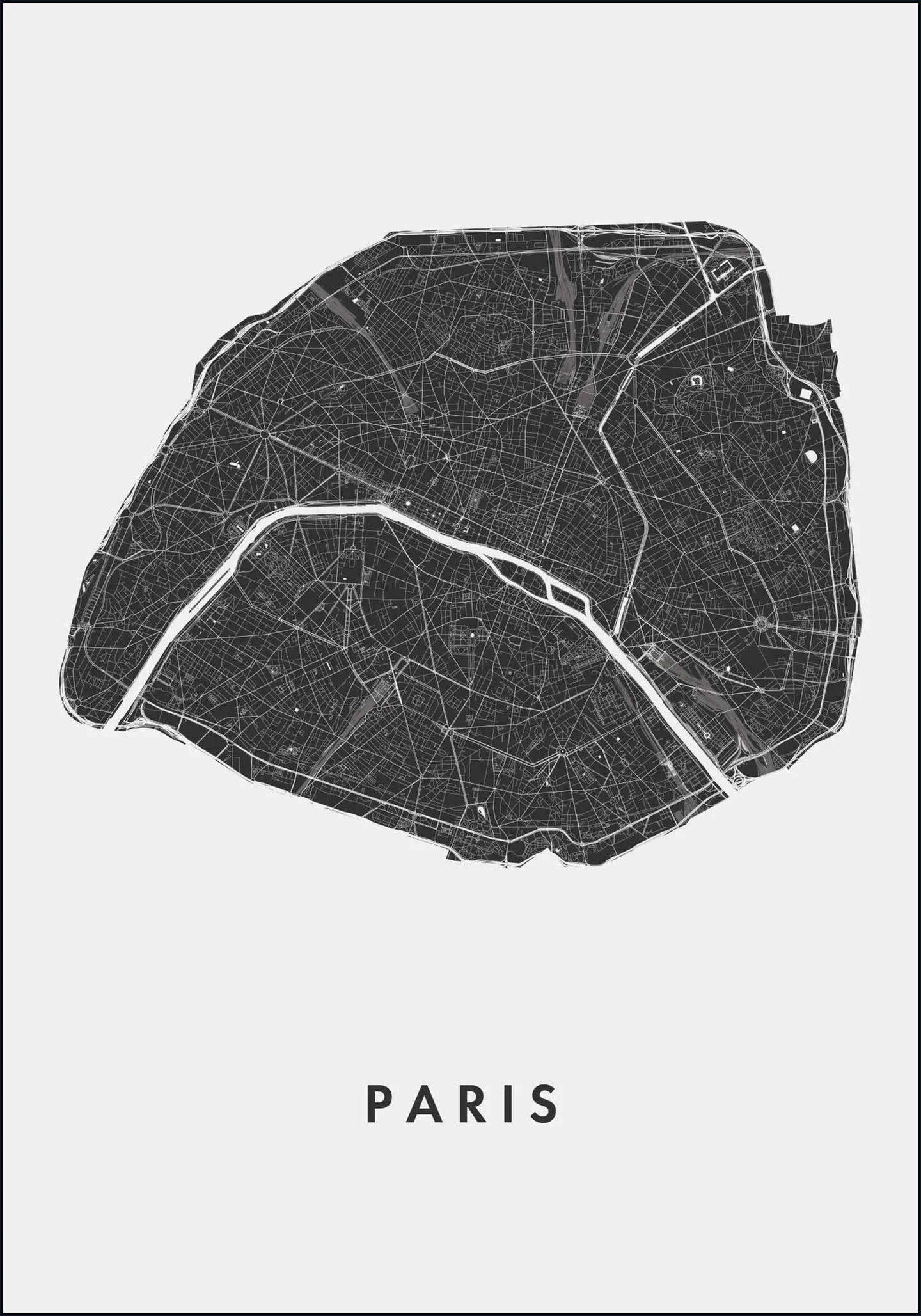 Paris City Map