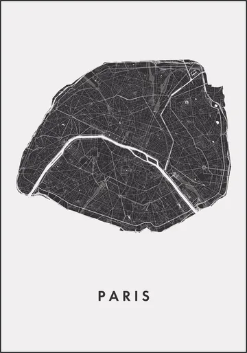 Paris City Map