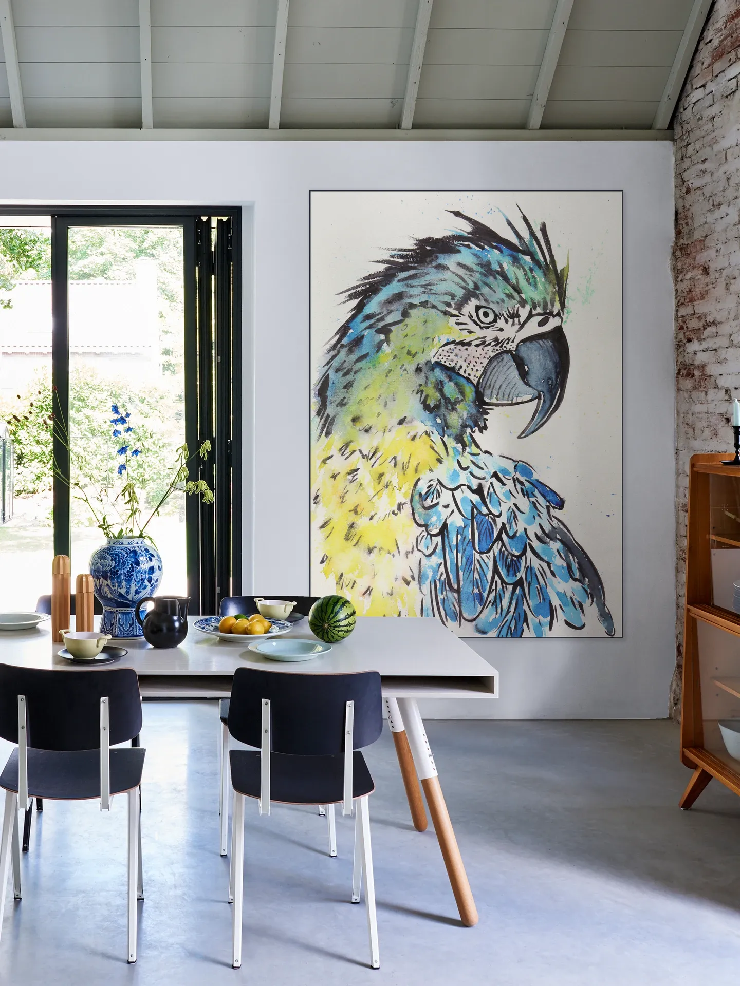 The Blue Macaw Parrot