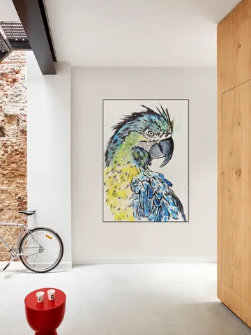 The Blue Macaw Parrot