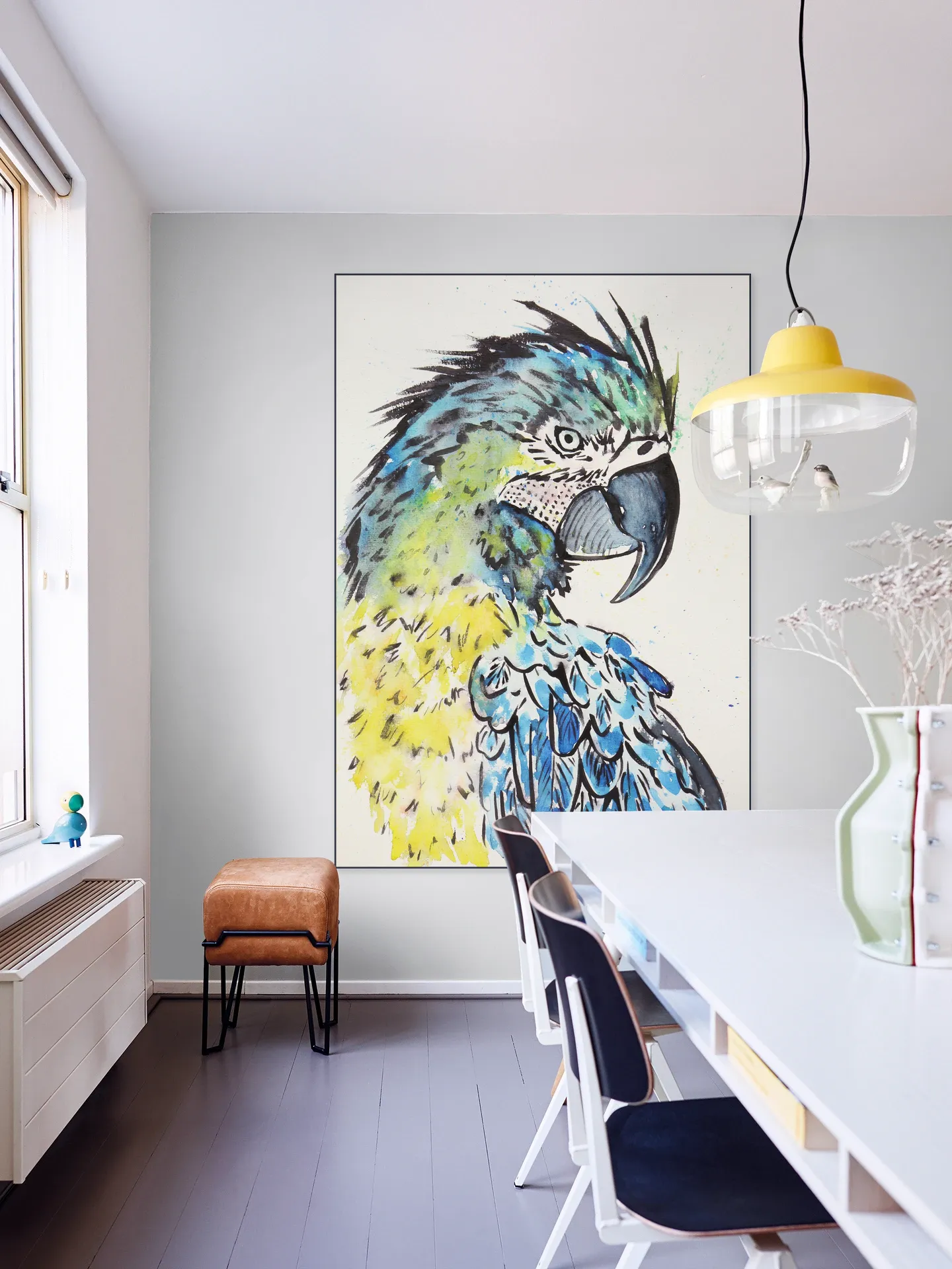 The Blue Macaw Parrot