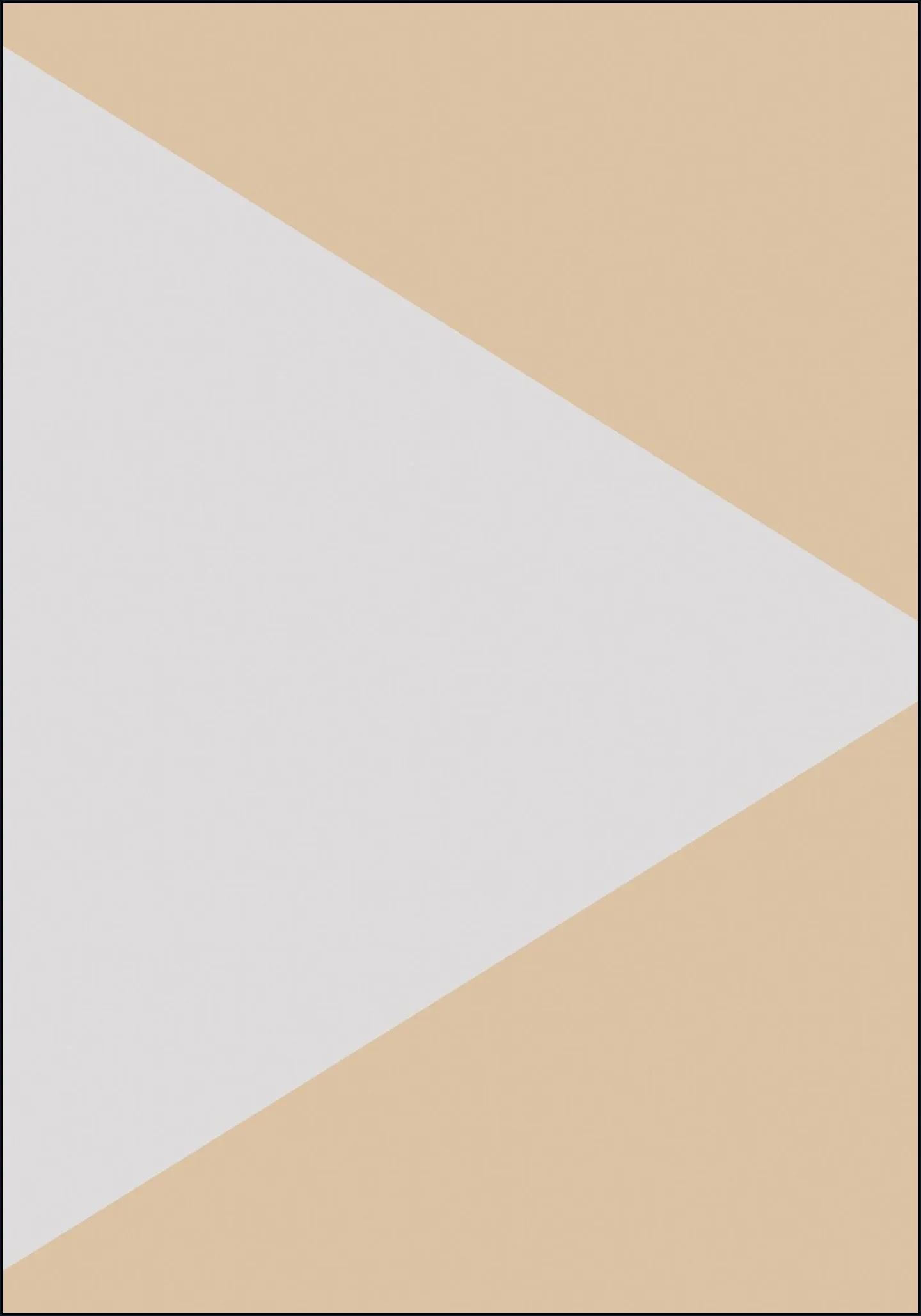 Color blocking - Grey Beige