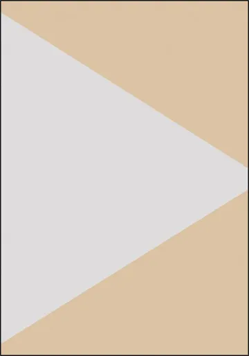 Color blocking - Grey Beige