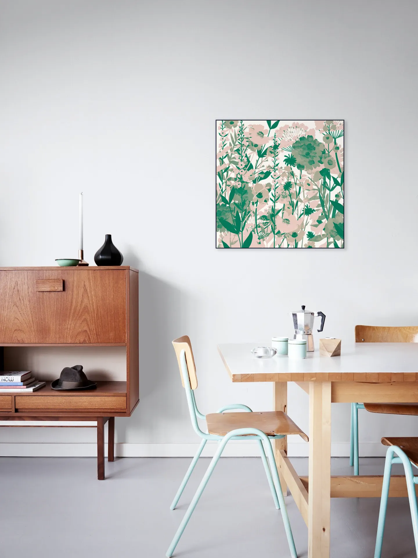 Flower Garden green
