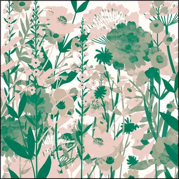 Flower Garden green