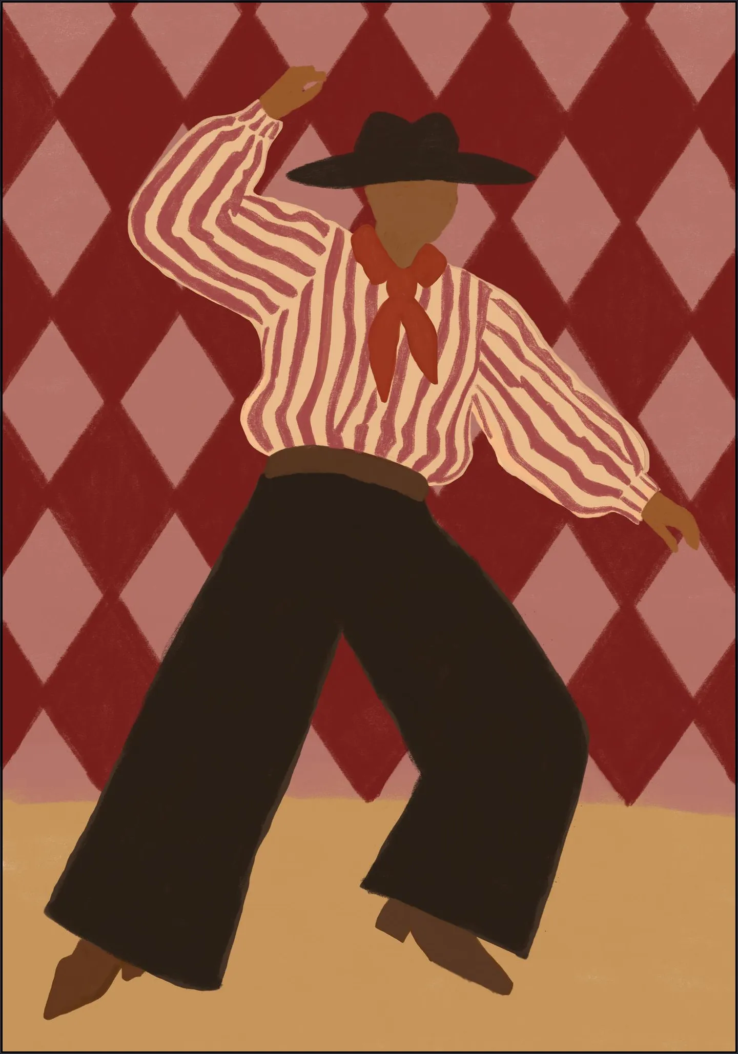 Retro Dance Character