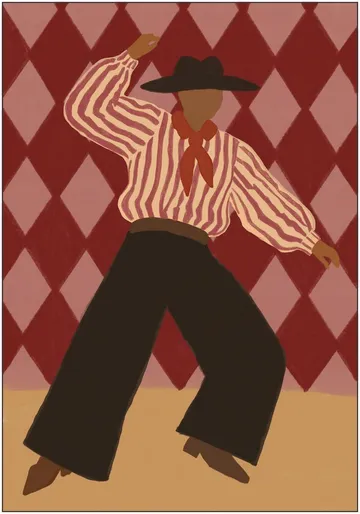 Retro Dance Character