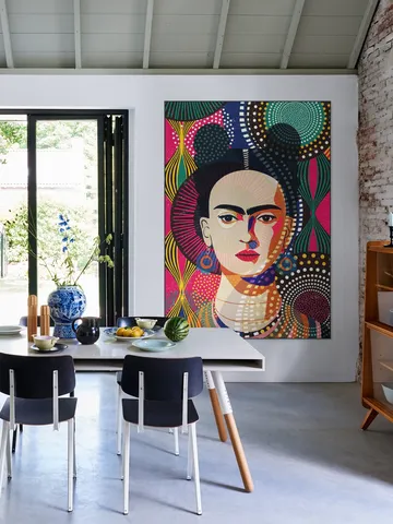 Frida in Layers of Colors