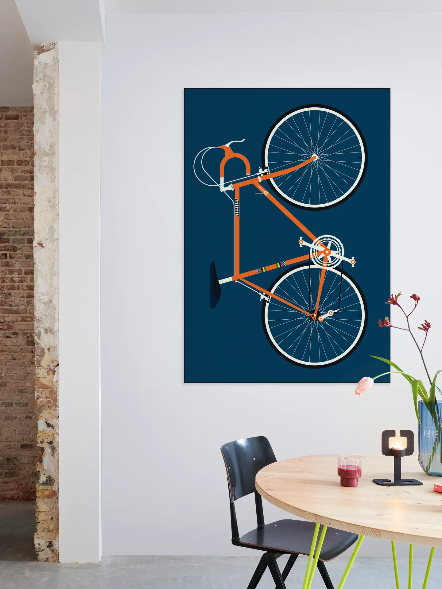Racing Bike Orange