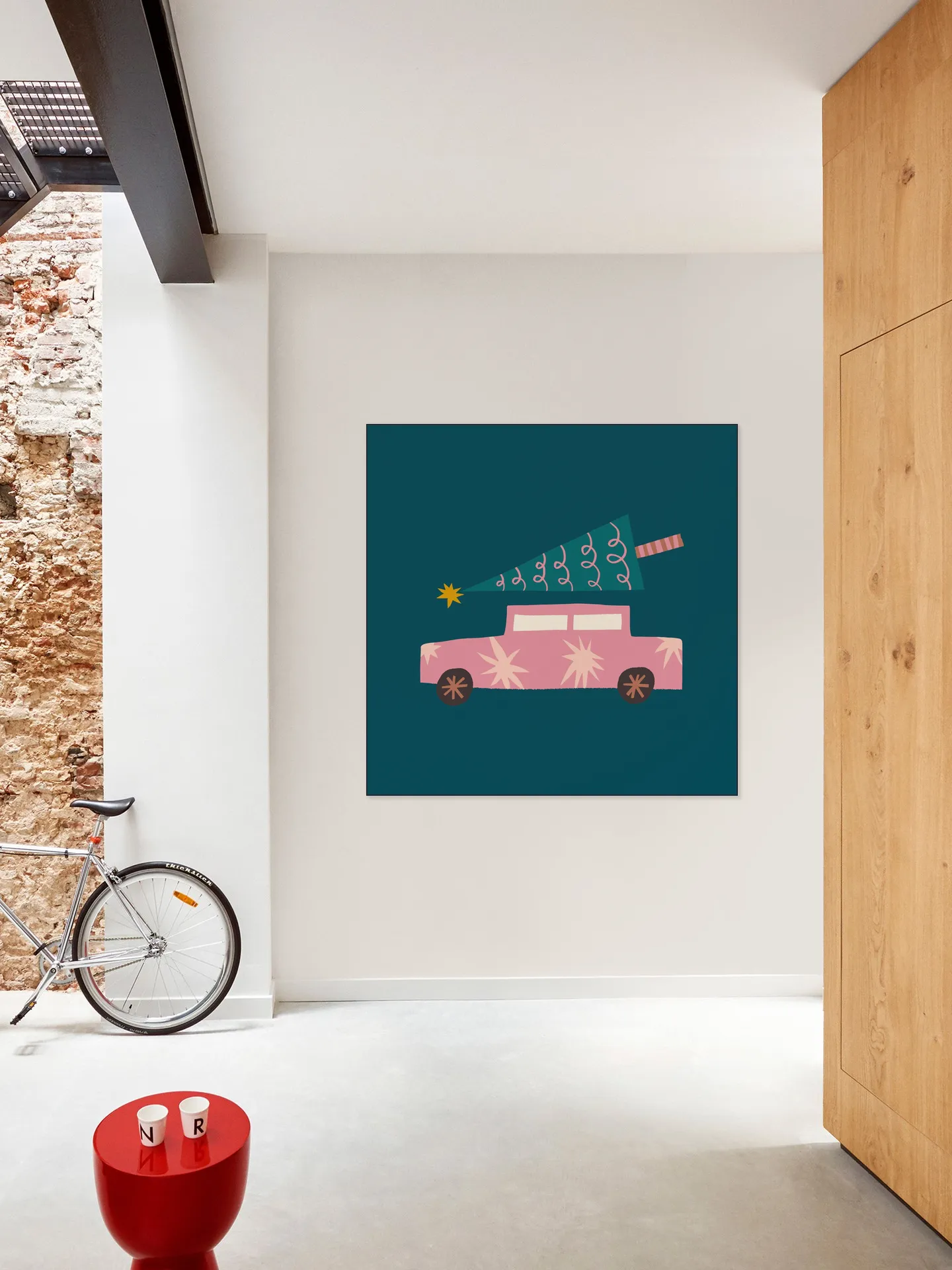 Happy Christmas Car