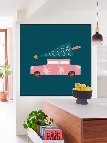 Happy Christmas Car