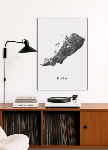 Dubai City Map