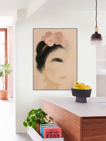 Whispering Floral Portrait Frida