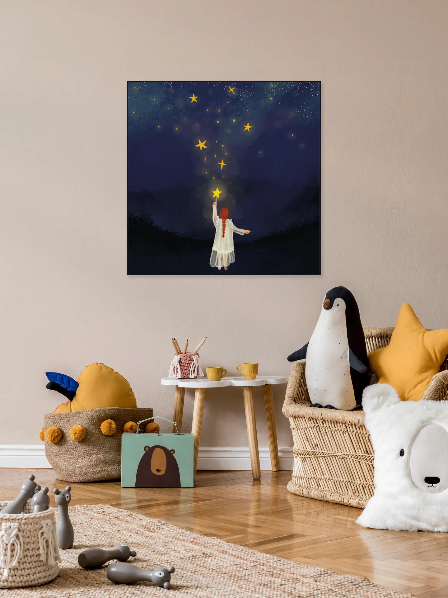 I conjure stars for you
